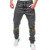 Spring Summer Men's Pants Casual Elastic Waist Slim fit Long Trousers Fashion Male Sweatpants Cargos pantalones hombre W620