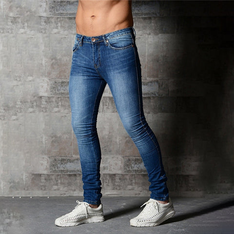 New Fashion arrival jeans men Fashion elasticity men's jeans high quality Comfortable Slim male cotton jeans pants